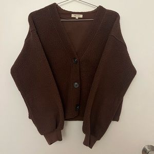 Madewell Fleece Cardigan
